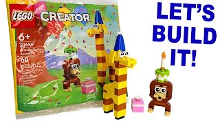 LEGO Creator 2025 Birthday Party Animals 30689 Unboxing & Complete Build