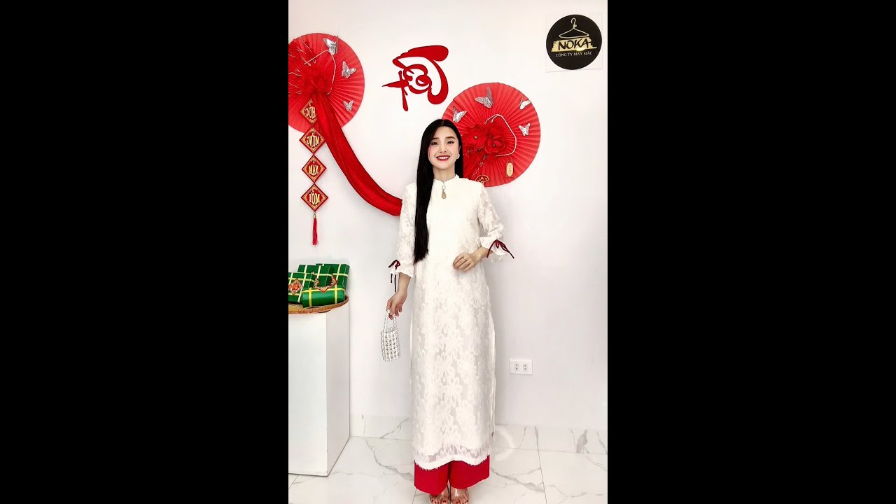 Mã AD559- Mẫu áo dài cách tân đơn giản, dễ mặc - liên hệt đặt hàng: ☎ 0868662126