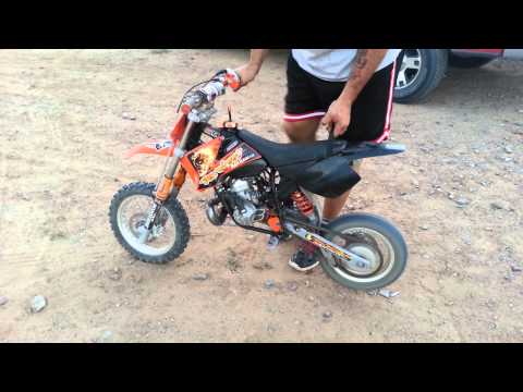2008 ktm 50 sx Sr. Problems