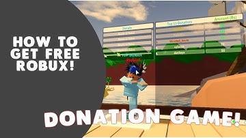 How To make a AFK Donation Game On ROBLOX [2021!]