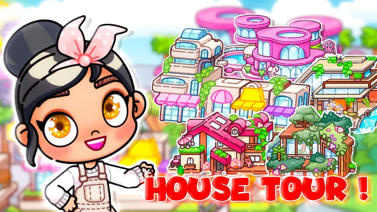 HOUSE TOUR DE TOUTES MES MAISONS SUR AVATAR WORLD ! MISS QUEEN 👑