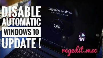 Disable Auto Updates using Registry Editor in Windows 10 #windows#pc#laptop#technology#tips#tricks