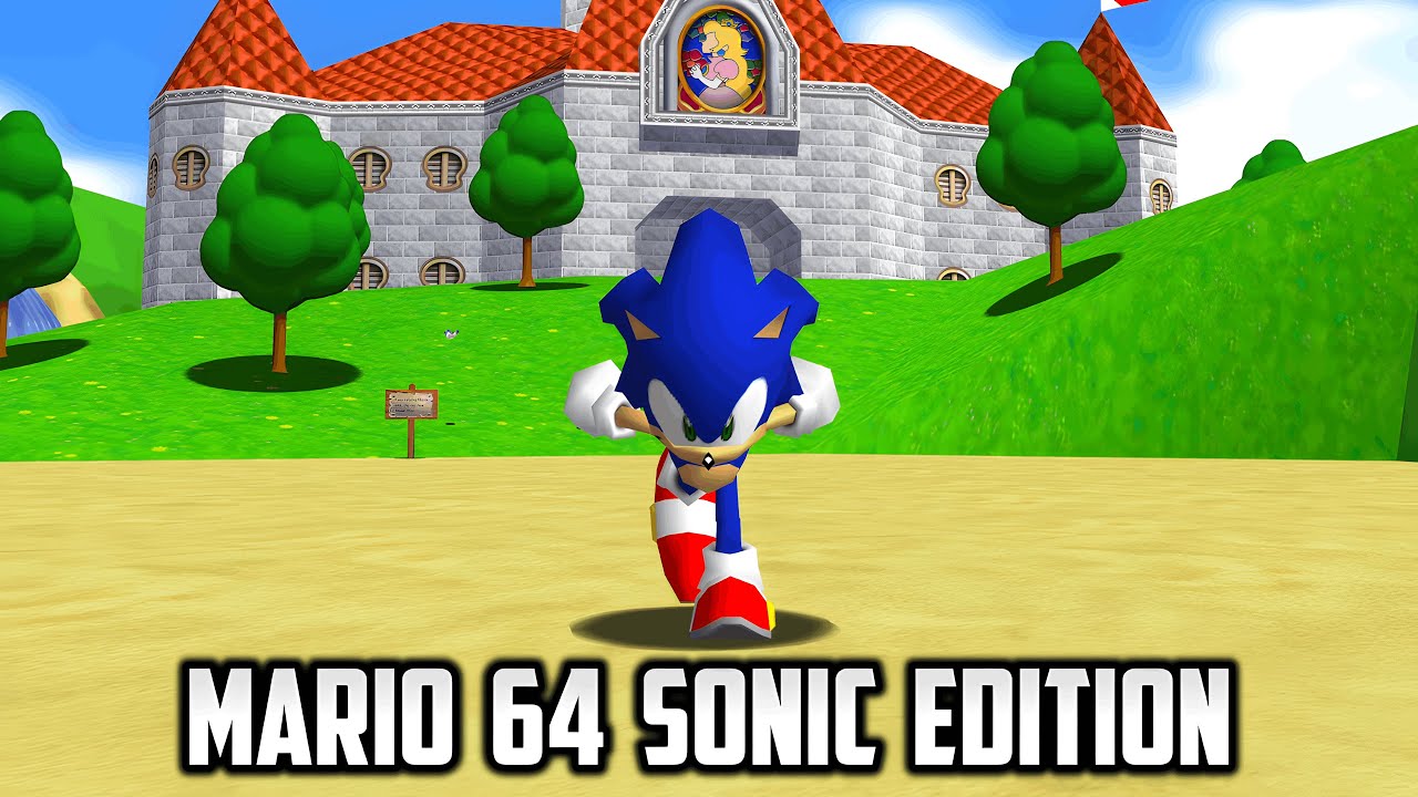 ⭐ Super Mario 64 - Sonic Edition - YouTube