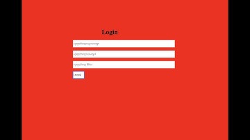 create form login with html speak khmer
