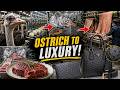 Unbelievable! Ostrich Skin to High-End Prada Leather | Inside the Mega-Factory Manufacturing Process