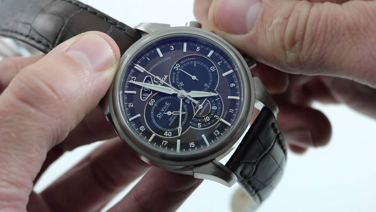 Omega DeVille Chronoscope GMT Luxury 