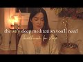 ASMR Breathing for Sleep Meditation (Fall Asleep Fast 😴, Guided Meditation for Sleep)