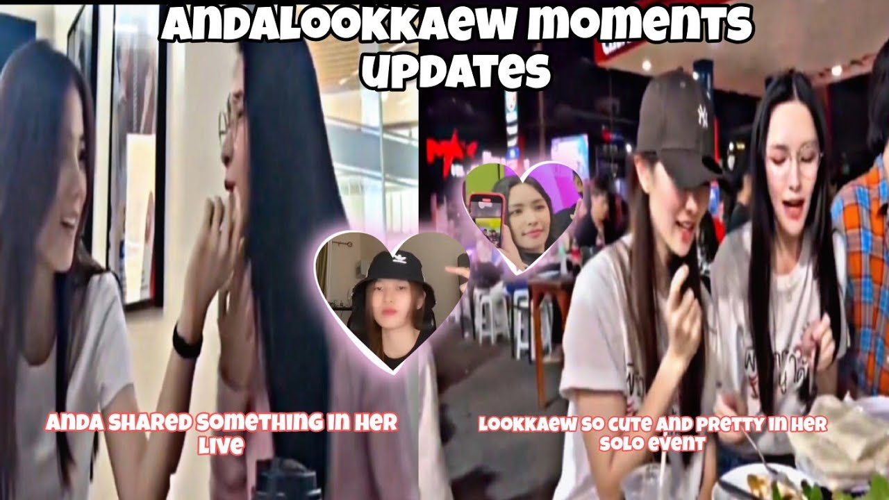 Andalookkaew_Anda keep glancing at lookkaew| Lookkaew lucky she has a human wipe when she gets dirty