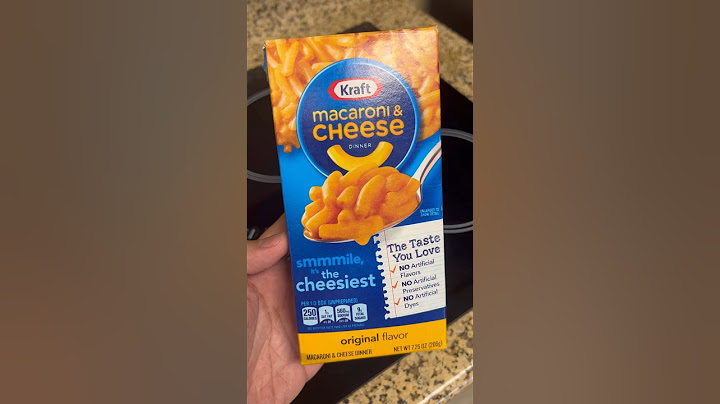 Mac and Cheese by Kraft | 2⭐️of 5 #MacAndCheese #jimmysFoodReview