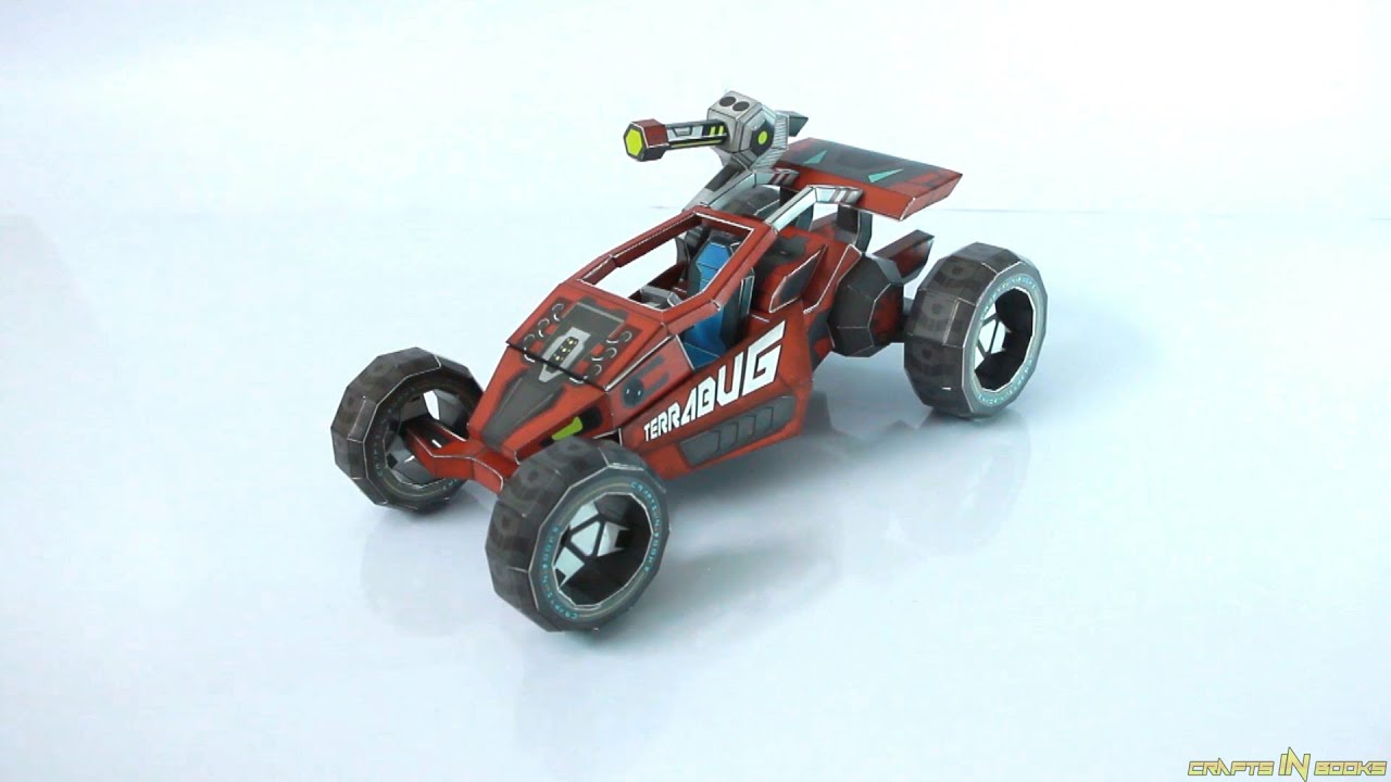 CRAFTS IN BOOKS, season 1, for ages 8+, book 2, Terrabug.