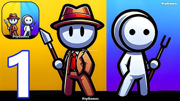 Timeline Up - Gameplay Walkthrough Part 1 Crowd Evolution Merge Run (iOS, Android Gameplay)