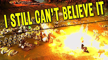 THE MOST INSANE ENDING EVER (NOT EVEN CLICKBAIT) - Beyond All Reason Gameplay