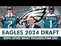 Eagles draft grades from espn philadelphia gets two steals in quinyon mitchell  cooper dejean