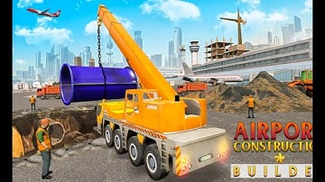 Airport Construction builder Game - Android gameplay-Part : 1- Umair gameplay .