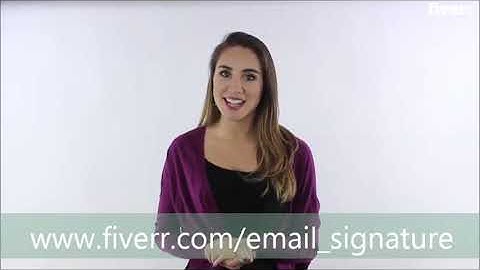 Branding Services - design clickable email signature