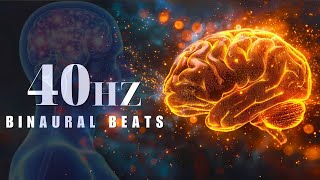 Enhance Focus & Memory with 40Hz Binaural Beats🎧Music helps improve cognitive ability