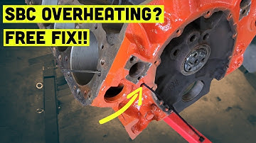 SBC Water Pump Bypass? Small Block Chevy Overheating Fix! 