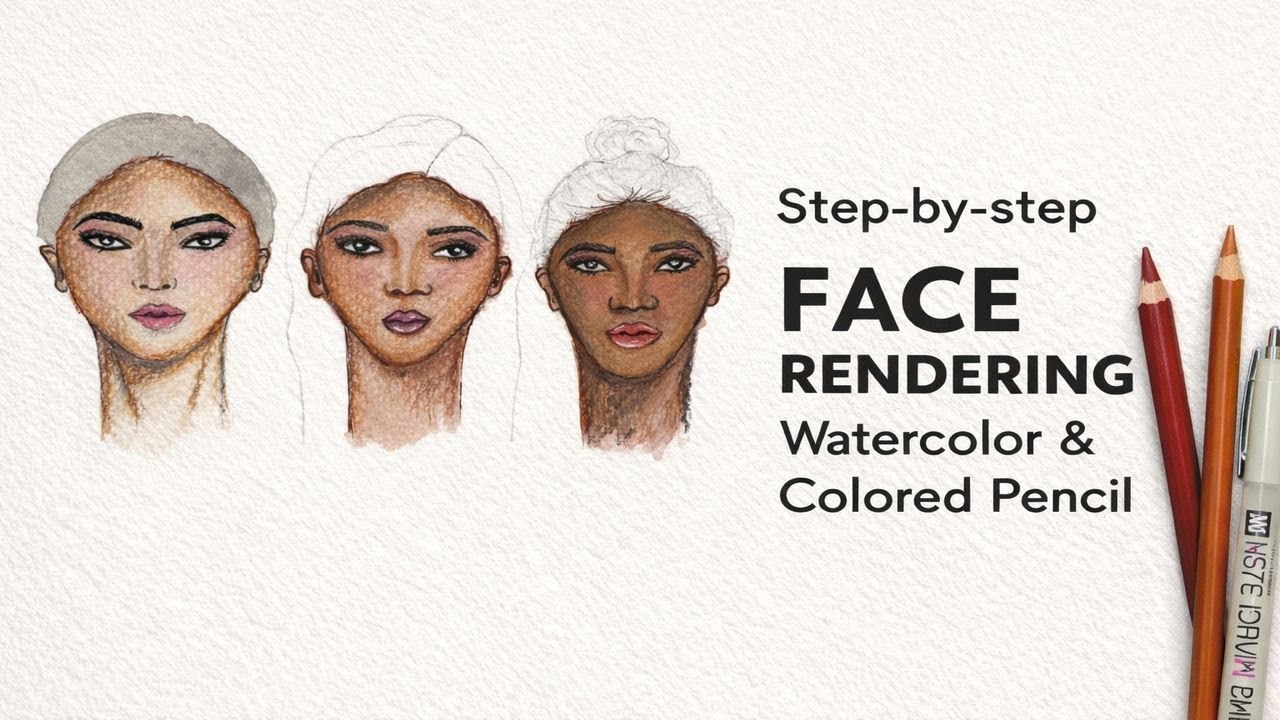 Step-by-Step Face Rendering | Face Rendering Tutorial for Beginners ...