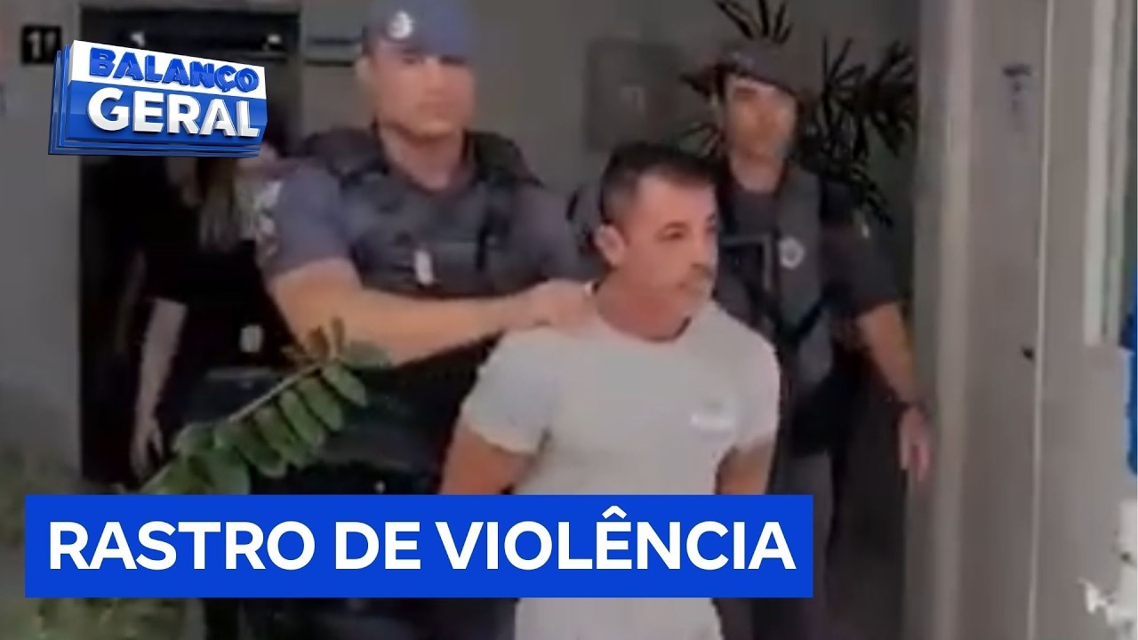 Fúria Descontrolada Polícia prende homem que atacou atual e ex companheira