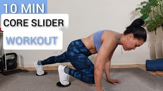 Slider Exercises That Will Challenge Your Core in New Ways 10 min INSANE SLIDER WORKOUT At Home