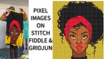 Turn Pixel Art into Crochet Masterpieces | Stitch fiddle & Gridjun Guide