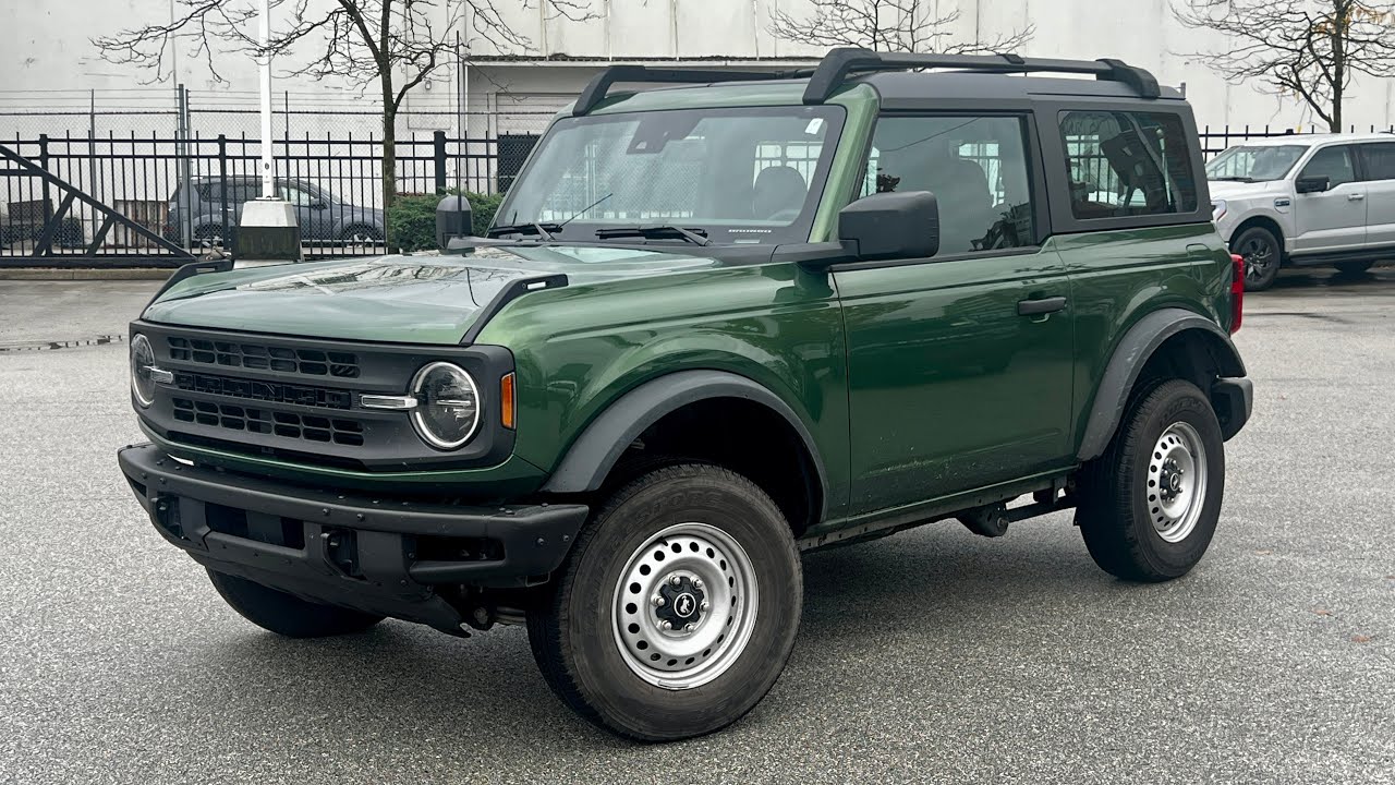 *SOLD* 2022 Ford Bronco Base 2-Door, Stock# 13U1430 | Coastal Ford Vancouver