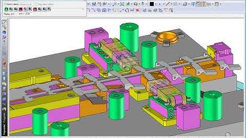 TopSolid thiết kế khuôn dập | Mô phỏng khuôn dập