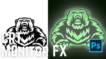 How to Create a Retro CRT Monitor Effect in Photoshop