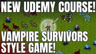 Learn To Create A Vampire Survivors Style Game in Unity & C#