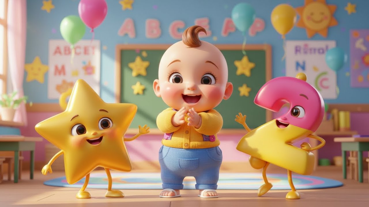 Big and Small Numbers Song 🔢 | Learn Counting for Kids | Nursery Rhymes & Baby Songs