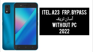 Itel A23 Pro FRP Bypass Without Pc | Android 10  google account bypass without pc  New Trick 2022