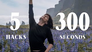 5 Self-Portrait Hacks in 300 Seconds (Advanced Selfie Edition)