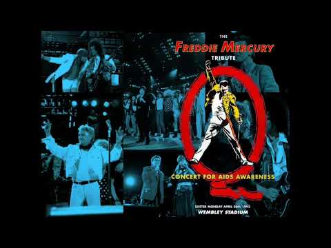 Freddie Mercury Tribute Concert 1992 Full Show Radio Broadcast Source Youtube [ 360 x 480 Pixel ]