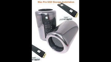 How to Replace SSD PCIE on Mac Pro Tower A1481 - SSD Storage Drive Installation For Mac Pro A1481