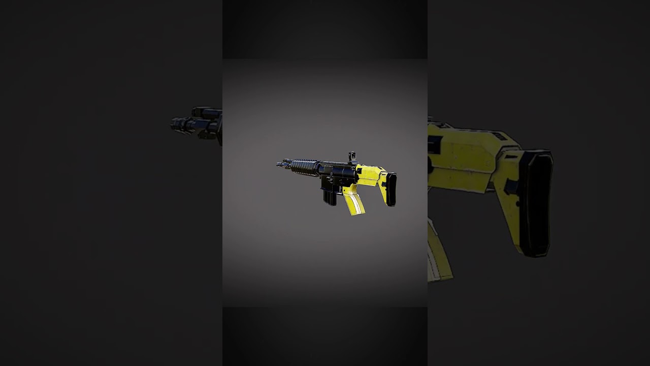 HK416 Assault Rifle - 3D Model | FPS