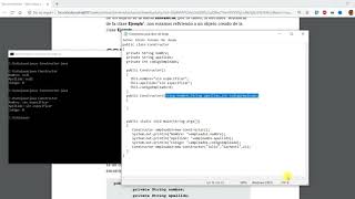 27 JAVA Clases y objetos parte 2 resumen video 2 Constructores