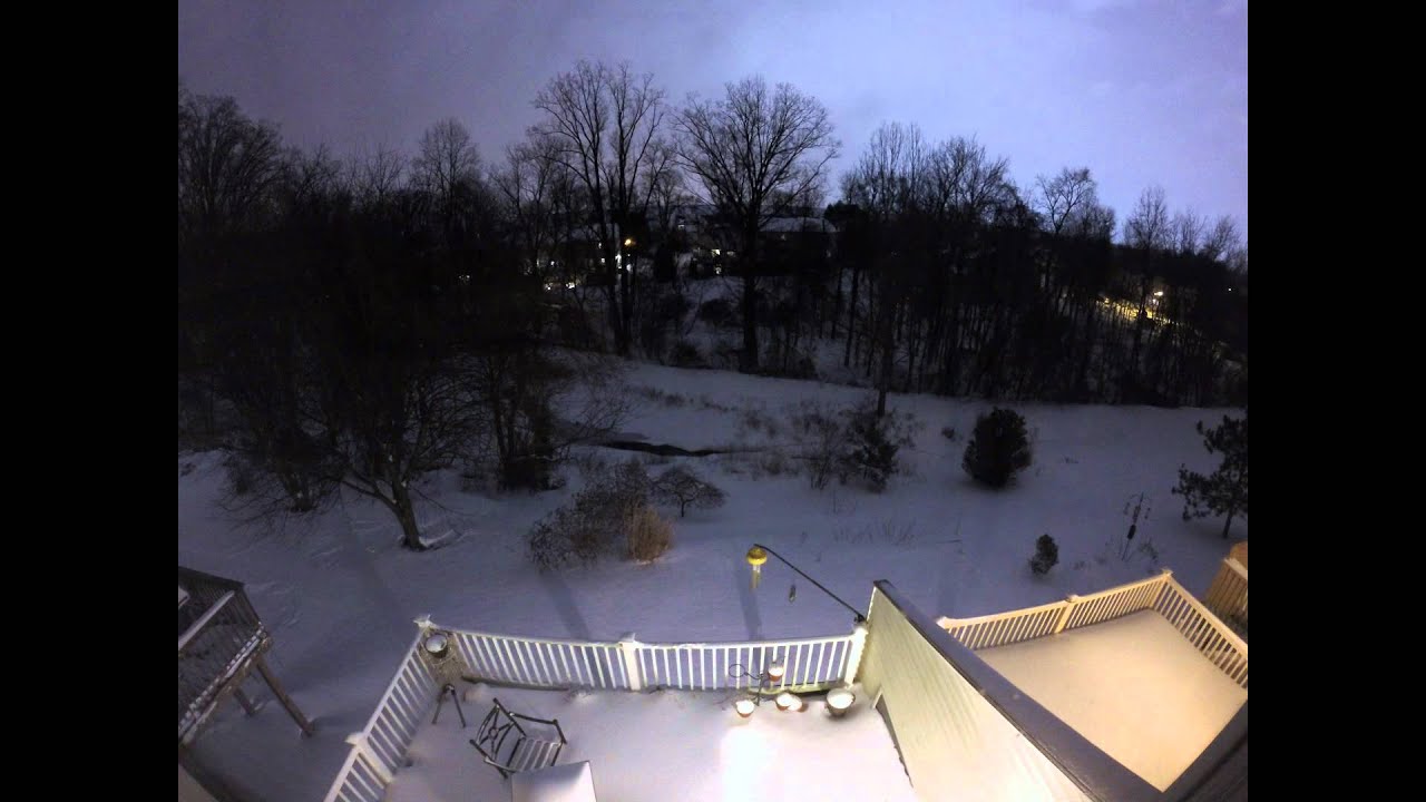 Snowzilla Time Lapse 012316