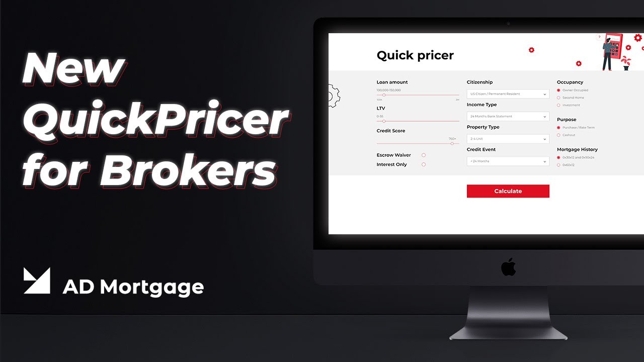 A&D Mortgage - New and Improved Quick Pricer Tool! - YouTube