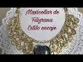 Maxicollar de filigrana estilo encaje #collar #alambrismo #bisuteria #diy #tendencia2019 #filigrana