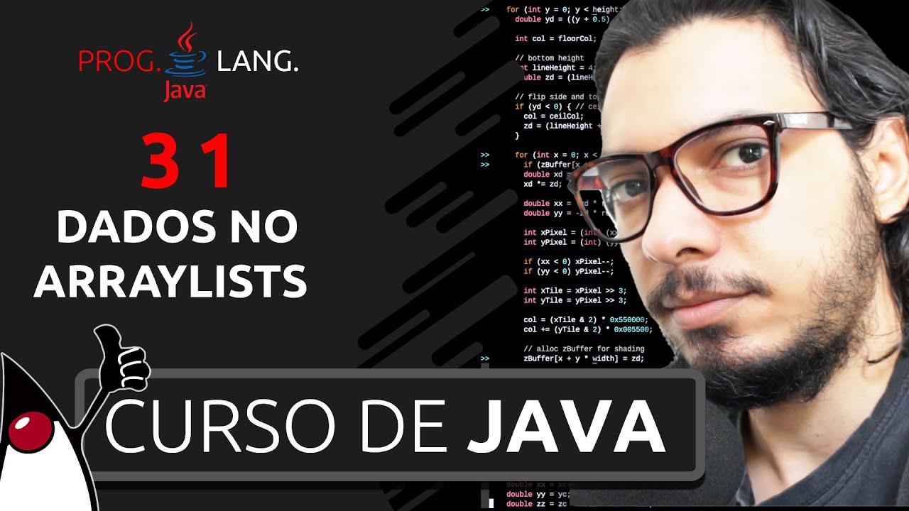 CURSO DE JAVA PARA INICIANTES -  MÉTODOS DO ARRAYLIST - PROGRAMAÇÃO EM JAVA #31