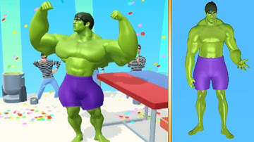 Muscle Rush - Smash Running Game Level 34 (IOS/Android) #Shorts