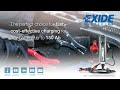 The exide 127 charger 12 v 7 a  powerful modern charger