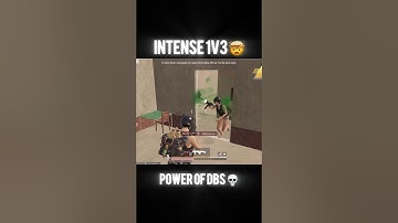 INSANE 1v3 DBS CLUTCH in Scrims 🔥 They Regretted Pushing Me #shorts