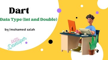 Dart  in Arabic # 04 + Data Type (int and double)