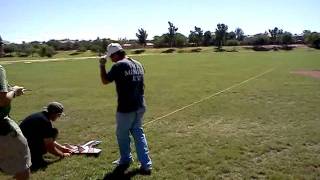 Bungee launching multiplex funjet at Chandler Bowl