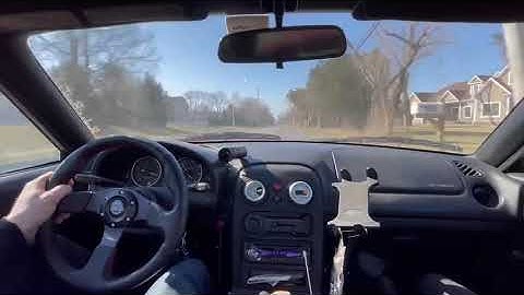 500hp Miata 1.8 turbo test ride