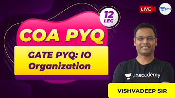 GATE PYQ: IO Organization | COA PYQs | L:12 | GATE CSE/IT 2021 Exam