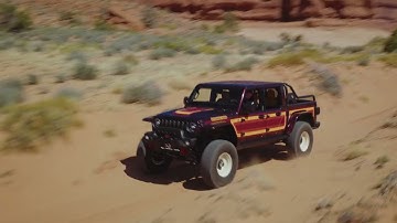 Jeep Gladiator High Top Honcho Concept | Running Footage from 2025 Easter Jeep Safari