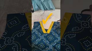easy gala stitching beautiful design #youtubeshorts #fashion #cuttingskills #stitching