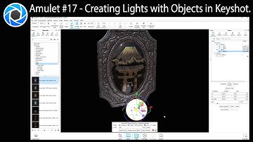 Amulet Chapter 17 - Creating Lights with Objects in Keyshot